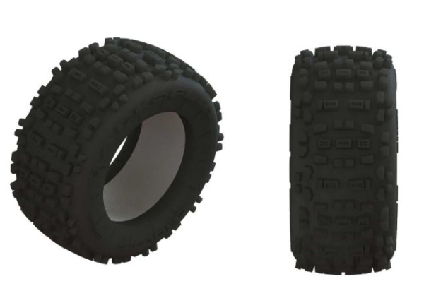 ARA520056 ARRMA dBoots BACKFLIP Tire & Insert (1pr) ARA520056 ist kompatibel mit ARA5810